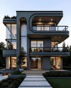 Design of exclusive luxury villas